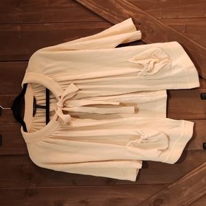BCBGMaxAzria Small Cream Cardigan